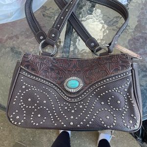 Womens Western Leather Purse